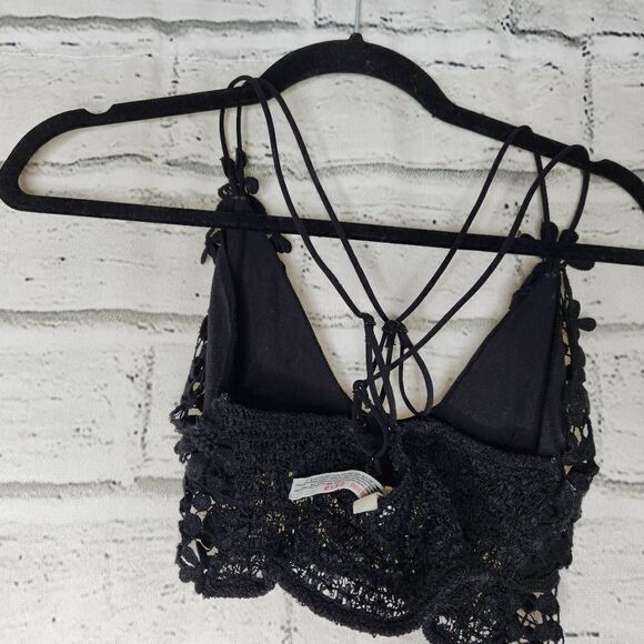 Intimately Free People Miss Dazie Bralette Black Size Small - Picture 6 of 10